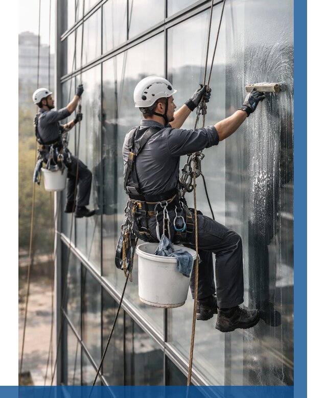 Мойка сплошного остекления в Выборге, заказать от 307 р.| ВЫСОТНИК-Вбр