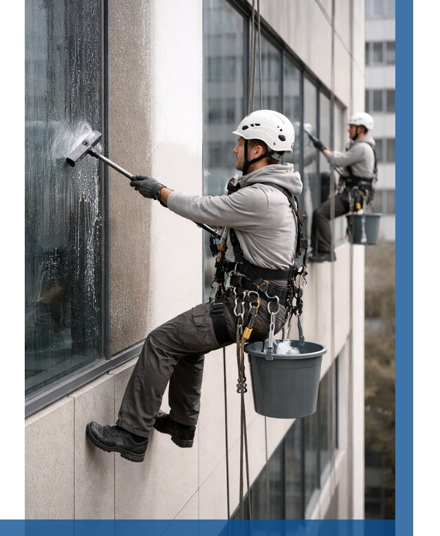 Мойка фасадов зданий в Выборге под ключ от 358 р. | ВЫСОТНИК-Вбр