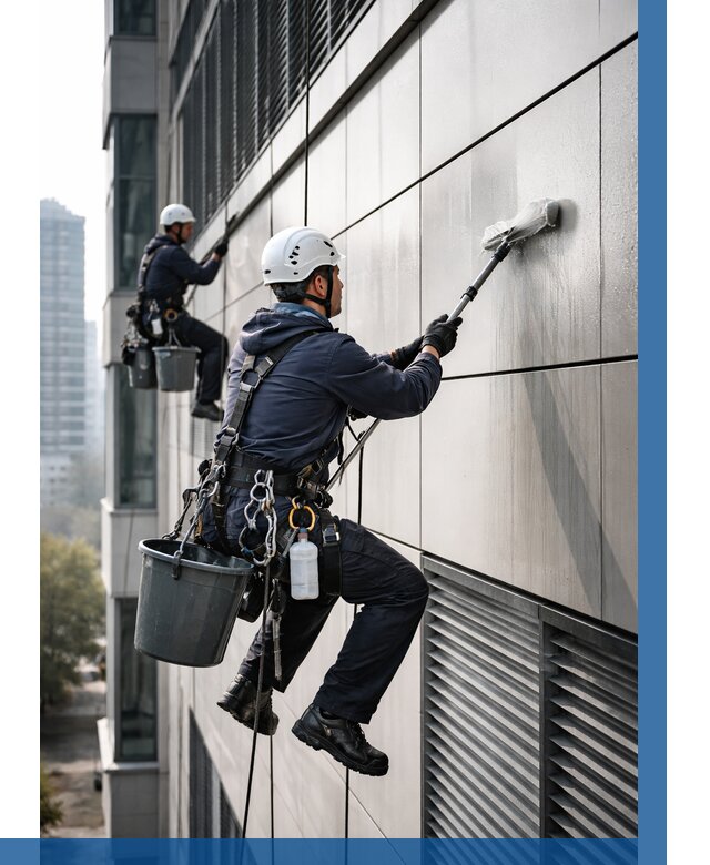 Мойка вентилируемого фасада в Выборге от 256 р. | ВЫСОТНИК-Вбр