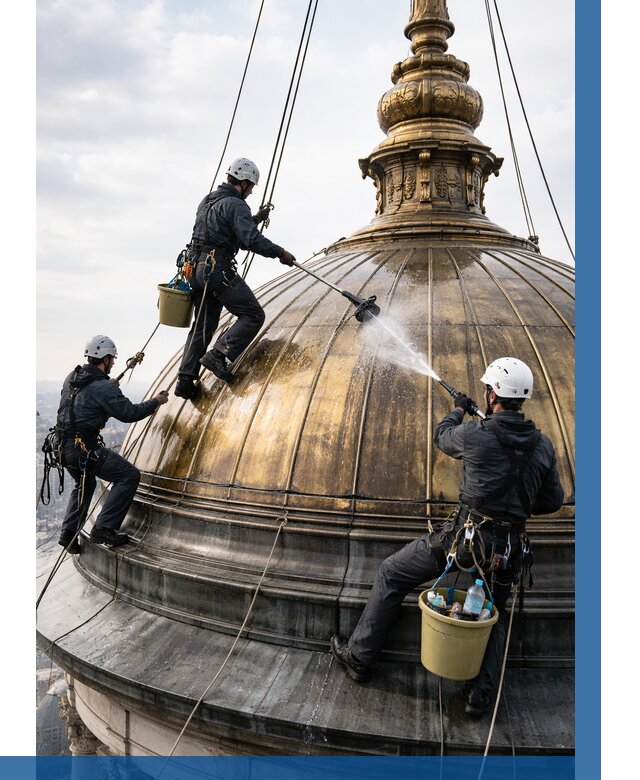 Мойка куполов и шпилей в Выборге от 8177 р. - заказать | ВЫСОТНИК-Вбр
