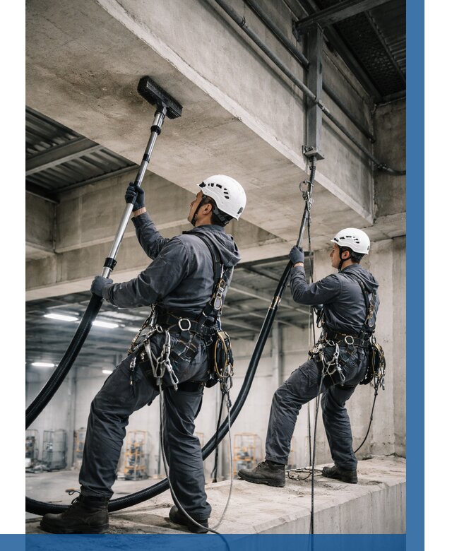 Обеспыливание потолочных конструкций в Выборге от 256 р. |ВЫСОТНИК-Вбр