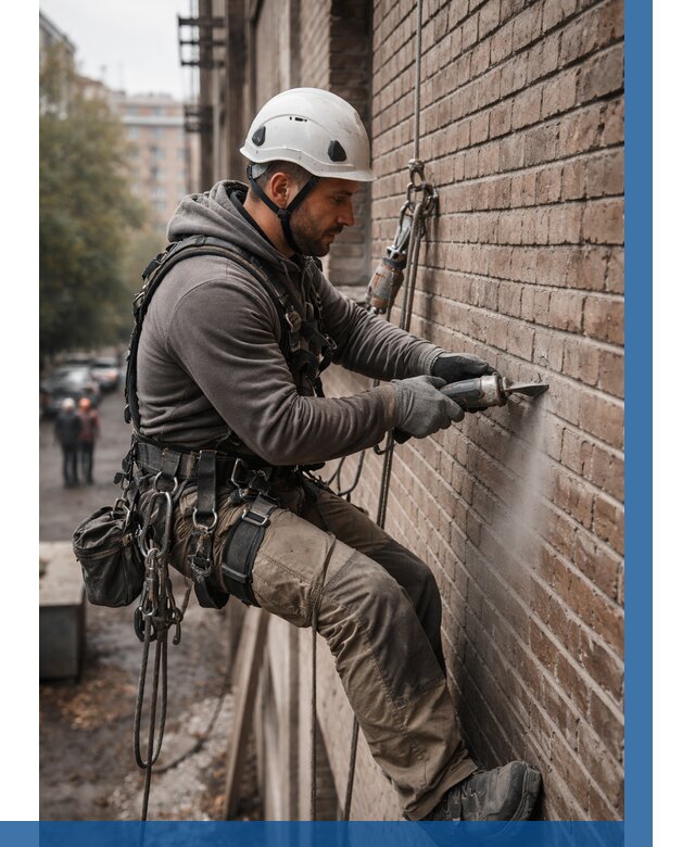 Расшивка кирпичных швов в Выборге от 613 р. | ВЫСОТНИК-Вбр