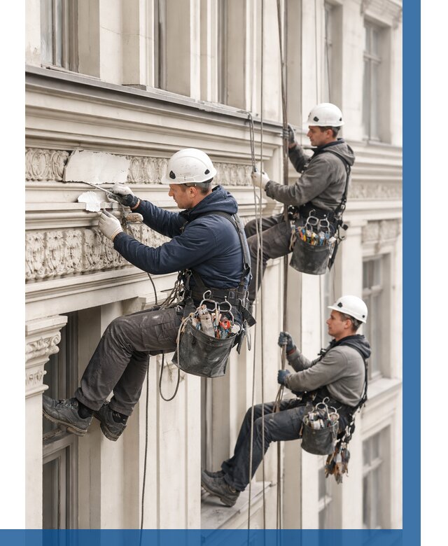 Ремонт карнизов и молдингов в Выборге от 1227 р. | ВЫСОТНИК-Вбр