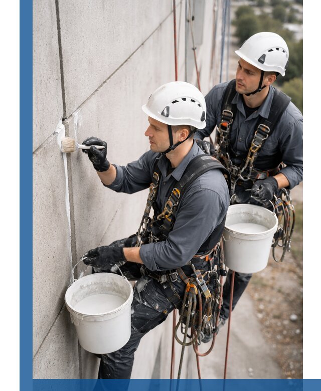 Противогрибковая обработка швов в Выборге для фасадов и кровель