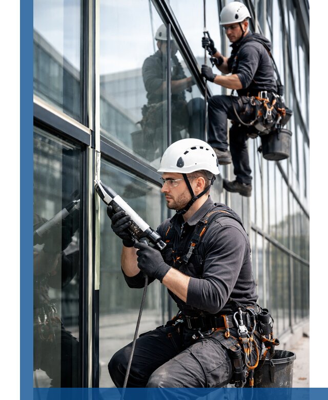 Герметизация витражных швов в Выборге для зданий и фасадов