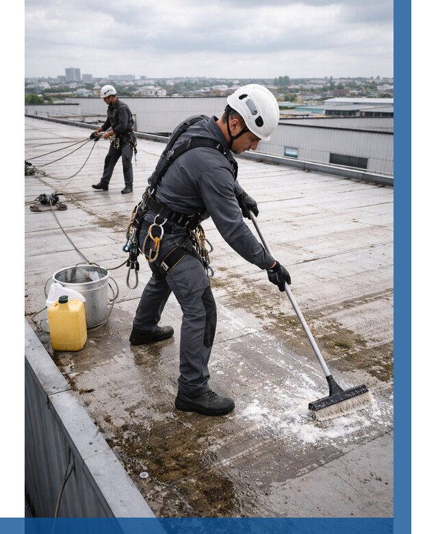 Очистка крыши по графику в Выборге от 7666 р. | ВЫСОТНИК-Вбр