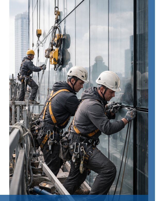 Структурное остекление фасадов в Выборге от 9710 р. | ВЫСОТНИК-Вбр