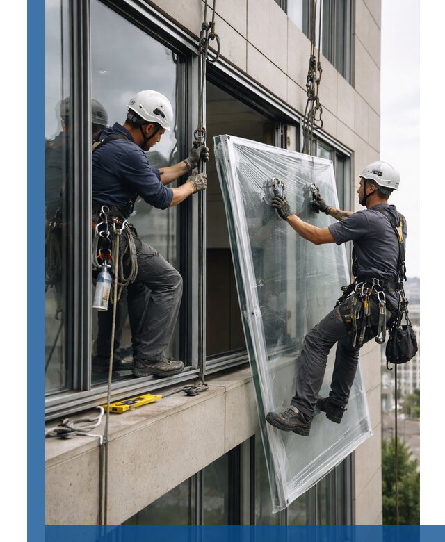 Профессиональная замена стекла в витраже в Выборге с гарантией