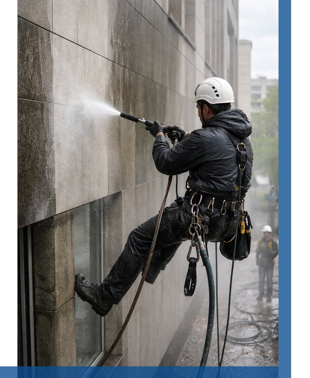 Гидроструйная очистка поверхностей в Выборге от 869 р. | ВЫСОТНИК-Вбр