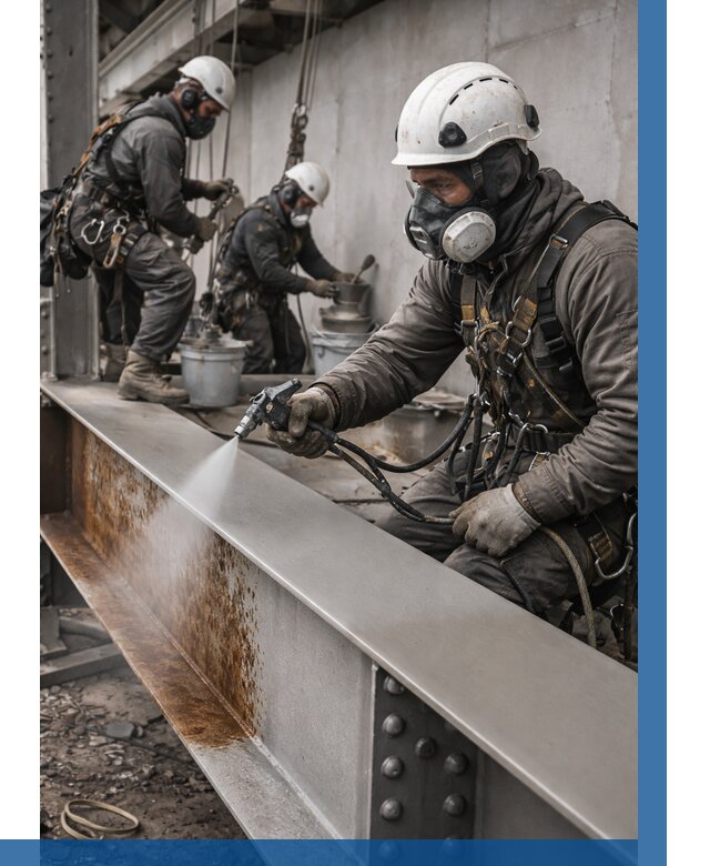 Антикоррозионная покраска металла в Выборге от 715 р. | ВЫСОТНИК-Вбр