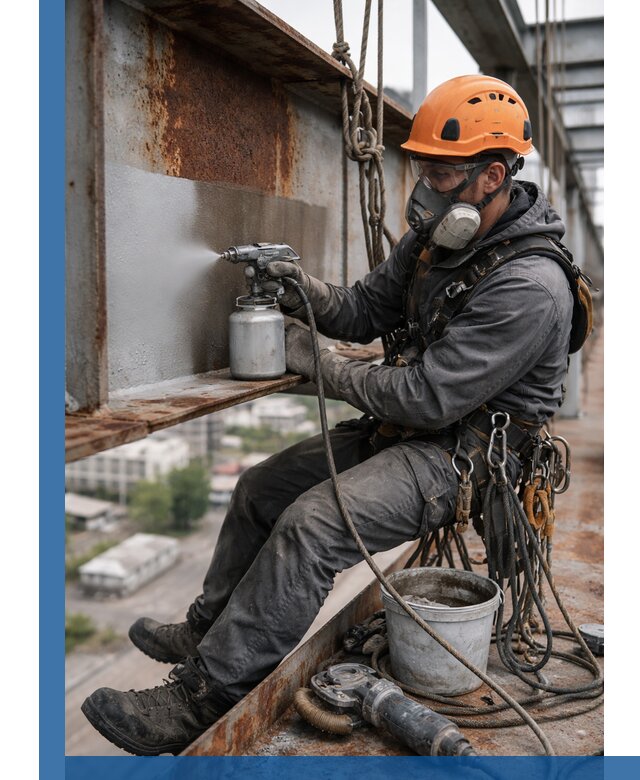 Антикоррозионная обработка металлоконструкций в Выборге под ключ