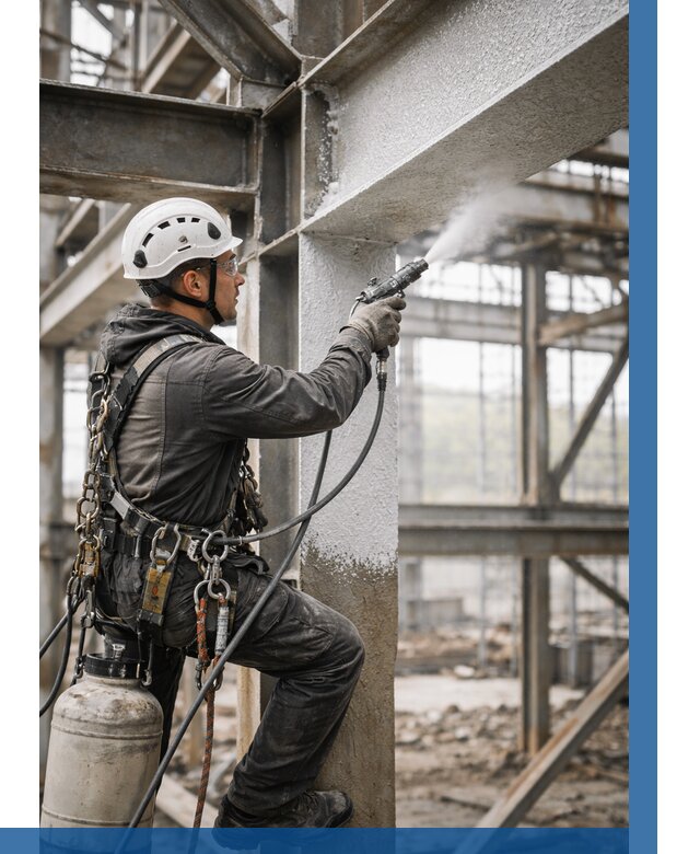 Огнезащита металлоконструкций от 767 р. | ВЫСОТНИК-Вбр в Выборге