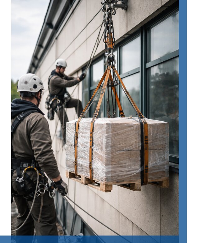 Подъем груза на высоту в Выборге от 3066 р. | ВЫСОТНИК-Вбр