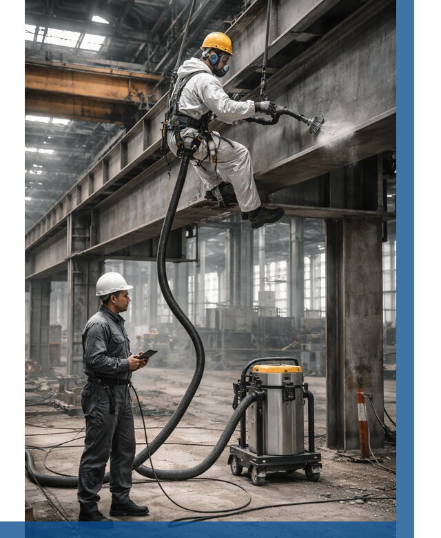 Обеспыливание конструкций в цехе в Выборге от 4293 р. | ВЫСОТНИК-Вбр