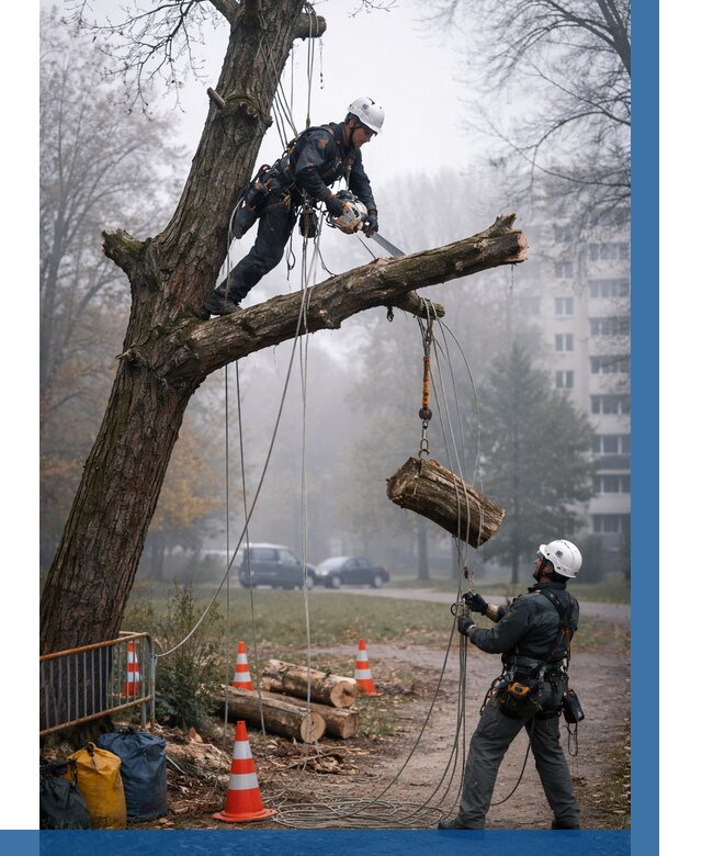 Удаление аварийных деревьев в Выборге от 15332 р. | ВЫСОТНИК-Вбр