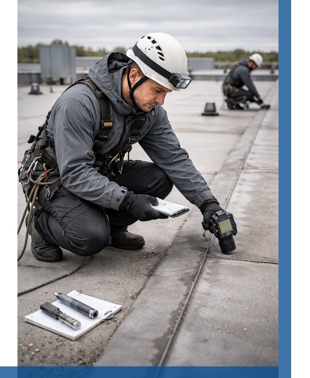 Обследование кровли на протечки в Выборге от 4599 р. | ВЫСОТНИК-Вбр