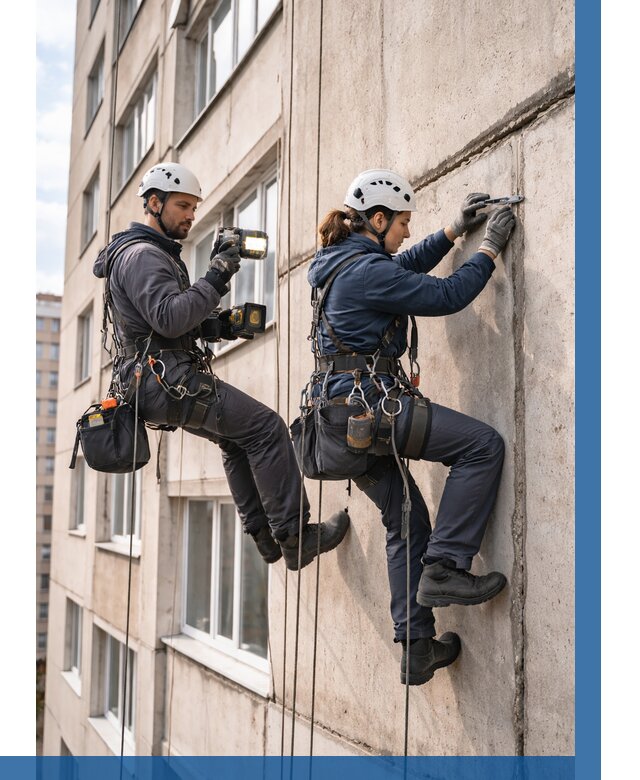 Обследование межпанельных швов в Выборге от 1840 р. | ВЫСОТНИК-Вбр